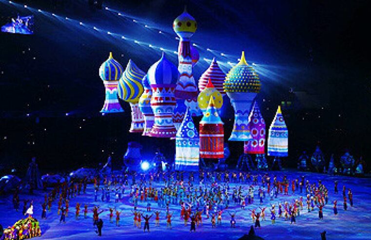 Russian Olympics ceremony in Sochi